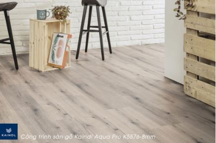 Sàn gỗ Kaindl Aqua Pro căn mẫu